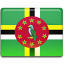 Dominica Flag Icon 64x64 png