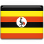 Uganda Flag Icon 64x64 png