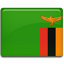 Zambia Flag Icon 64x64 png