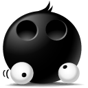 Eyes Droped Icon 128x128 png