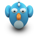 Twitting En Face Icon 128x128 png
