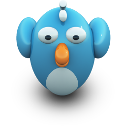 Twitting En Face Icon 256x256 png