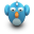 Twitting En Face Icon 32x32 png