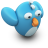 Twitting Flying Icon 48x48 png