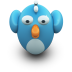 Twitting En Face Icon 72x72 png