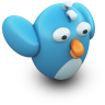 Twitting Flying Icon 96x96 png