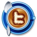 Twitter Coffee Icon 128x128 png