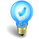 Twitter Idea Icon 128x128 png