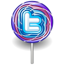 Twitter Lollipop Alt Icon