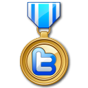 Twitter Medal Icon