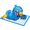 Twitter Phone Icon 128x128 png