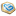 Gold Shape Twitter Icon 16x16 png