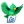 Twitter Green News Icon 24x24 png