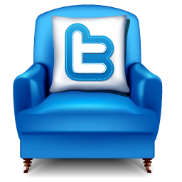 Twitter Armchair Icon 256x256 png