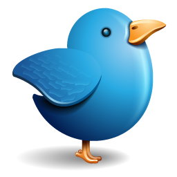 Twitter Blue Bird Icon 256x256 png