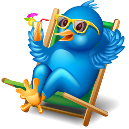 Twitter Relax Icon 256x256 png