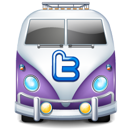 Twitter Van Purple Icon 256x256 png