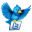 Twitter Blue News Icon 32x32 png