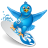 Twitter Surfer Icon 48x48 png