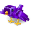 Twitter Robot Bird Alt Icon 64x64 png