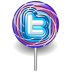 Twitter Lollipop Alt Icon 72x72 png