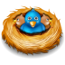 Twitter Nest Icon 72x72 png