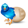 Twitter Egg Icon 96x96 png