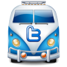 Twitter Van Blue Icon 96x96 png
