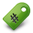 Tag Green Icon 48x48 png