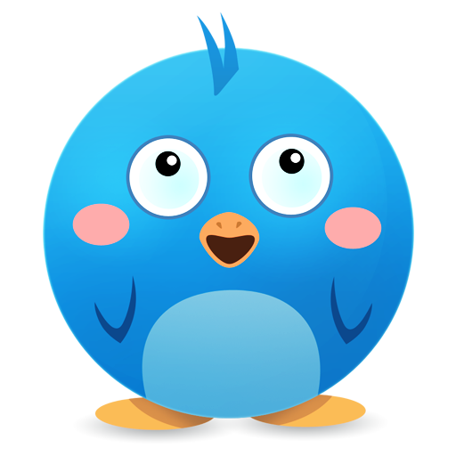 Cute Twitter2 Icon 512x512 png