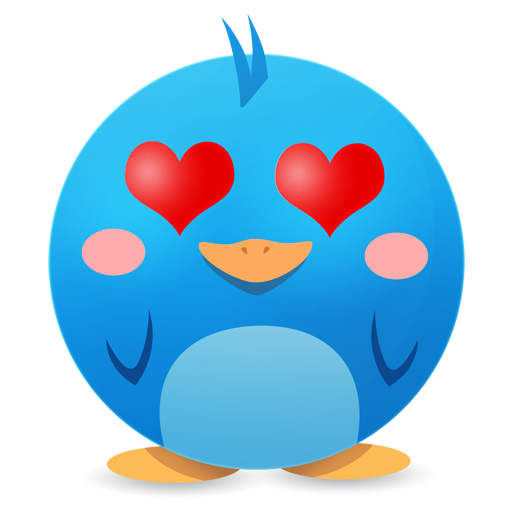 Cute Twitter3 Icon 512x512 png