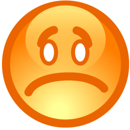Emoticon Sad Icon 256x256 png