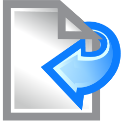 Left Paper Icon 256x256 png