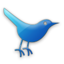 Twitter Bird 3 Icon 128x128 png