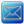 Mail Square Icon 24x24 png