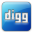 Digg 2 Square Icon 32x32 png