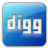 Digg 2 Square Icon 48x48 png