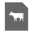Cow Icon 48x48 png