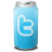 Web 2.0 Twitter Icon 48x48 png