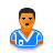 Futbolista Brasilero Icon 48x48 png