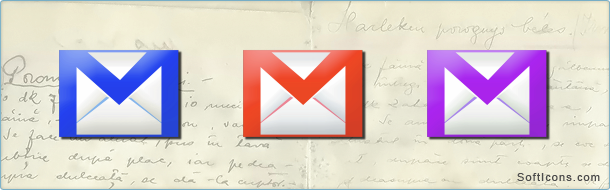 Gmail Colors Icons