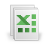 File Excel Icon 48x48 png