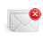Mail Delete Icon 48x48 png