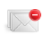 Mail Remove Icon 48x48 png
