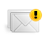 Email Warning Icon 64x64 png