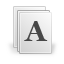 File Font Icon 64x64 png