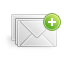 Mail Add Icon 64x64 png