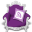 RSS Violet Icon 32x32 png