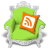 RSS Candygreen Icon 48x48 png