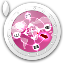 Safari Pink Icon 128x128 png
